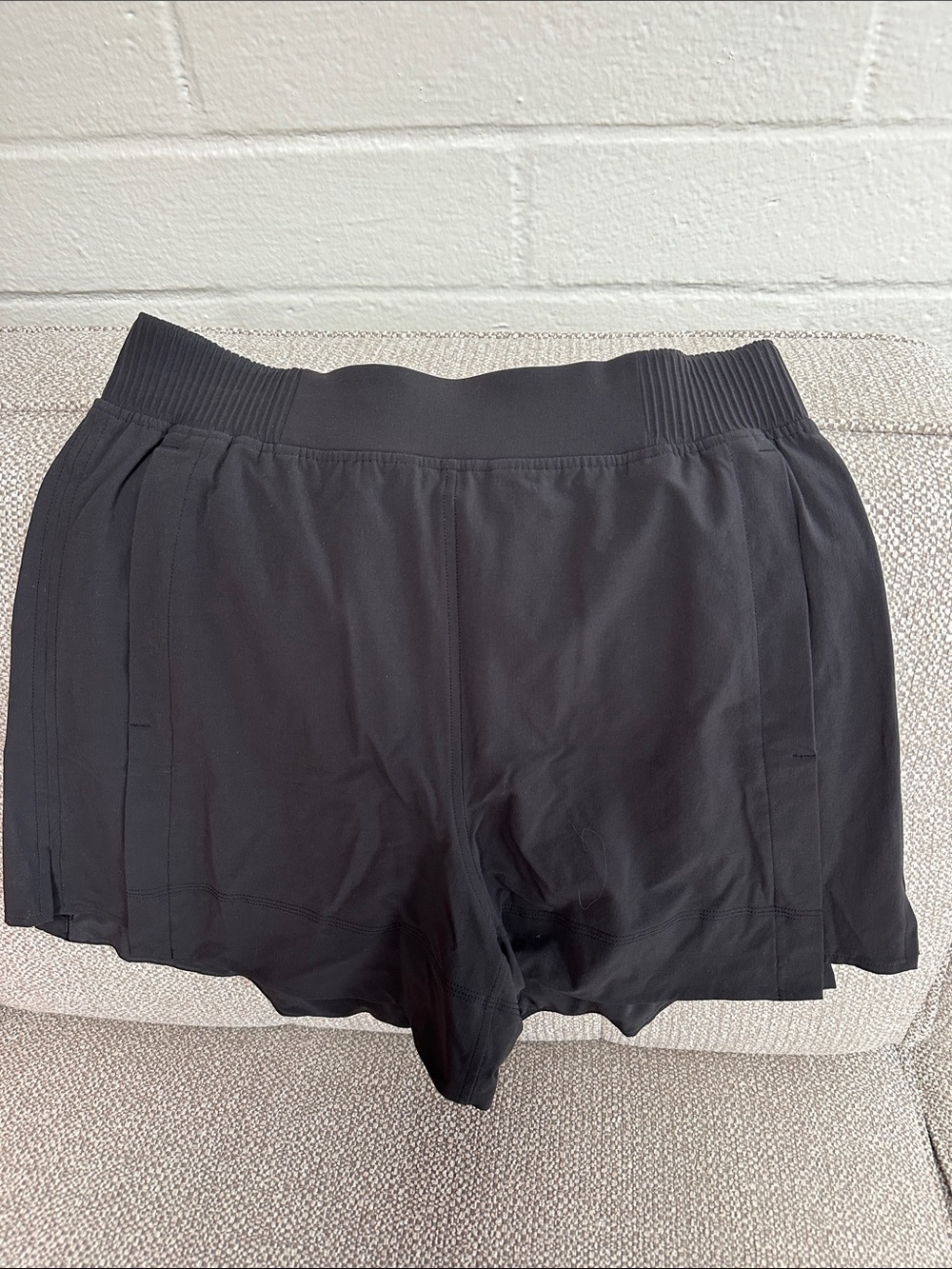 Black lululemon  Women's Athletic skort Shorts